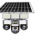 Triple Lens 4G Solar PTZ Camera