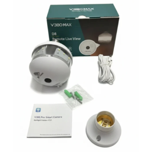 V380 Max D8 Bulb CCTV Indoor Camera